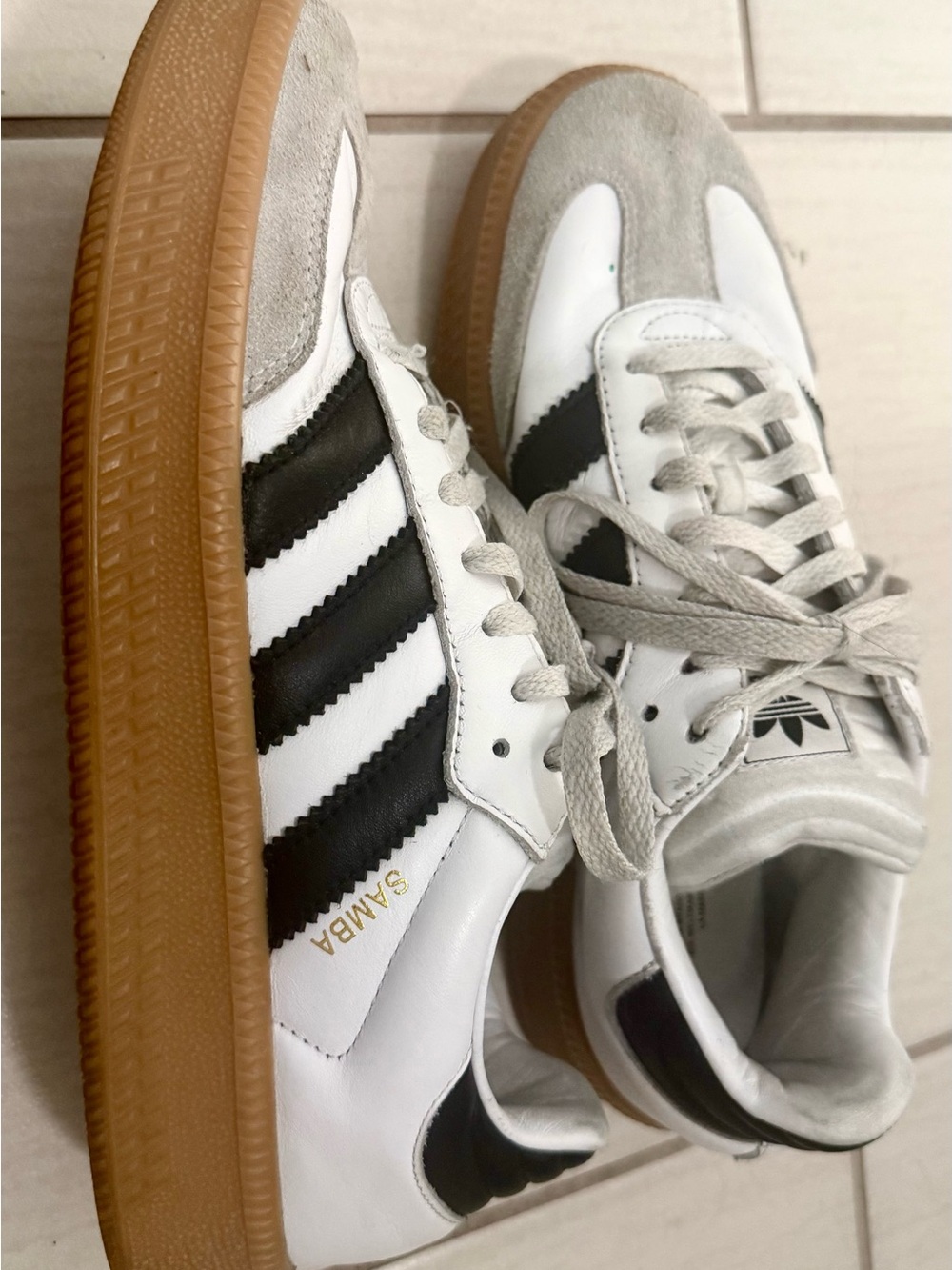 Adidas Samba Sneakers White, Black, Gum
